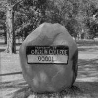 1967, Oberlin Rock, Property of Oberlin College.jpg