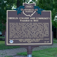 Oberlin college and community marker.jpg