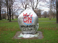 2011-12-29, Oberlin Rock, AIDS Week