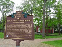 Oberlin College &amp; Community [Ohio Historical Marker ]