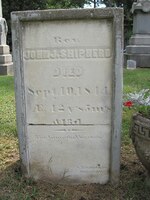 John Jay Shipherd&#039;s Tombstone