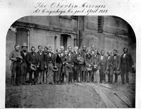 Oberlin Wellington Rescuers a the Cuyahoga County Jail, April 1859